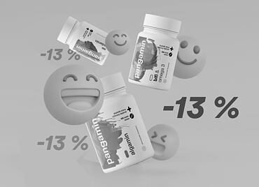Páteční sleva 13 % na všechny Pangaminy – jen 13. června!